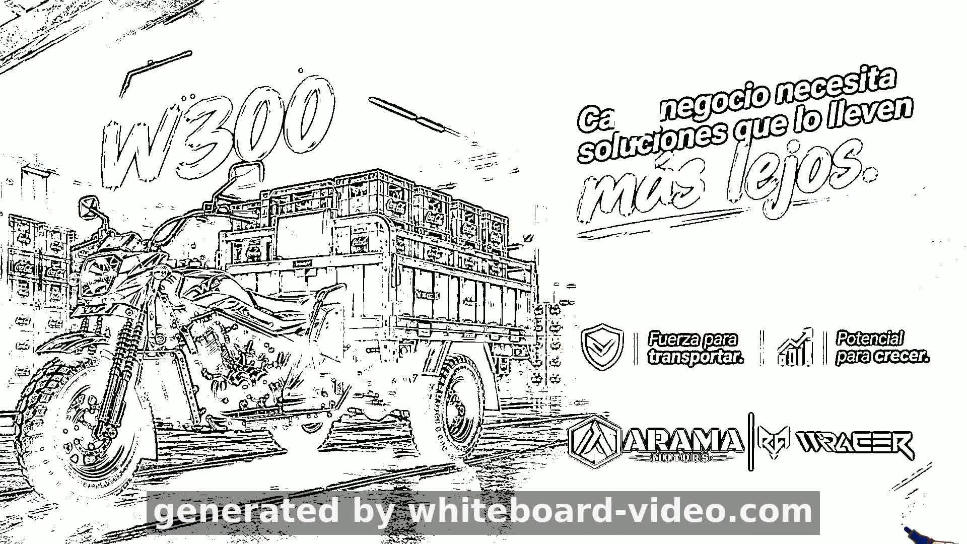 Arama Motors × Coca-Cola: W Racer W300