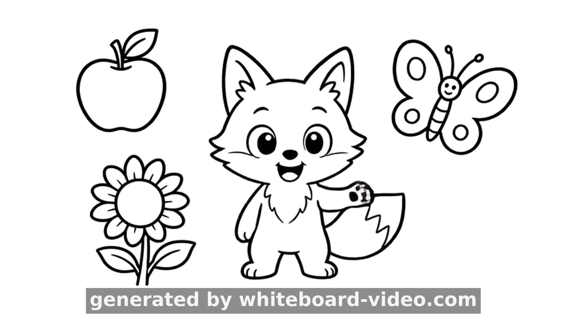 Fips the Little Fox Discovers the Colors