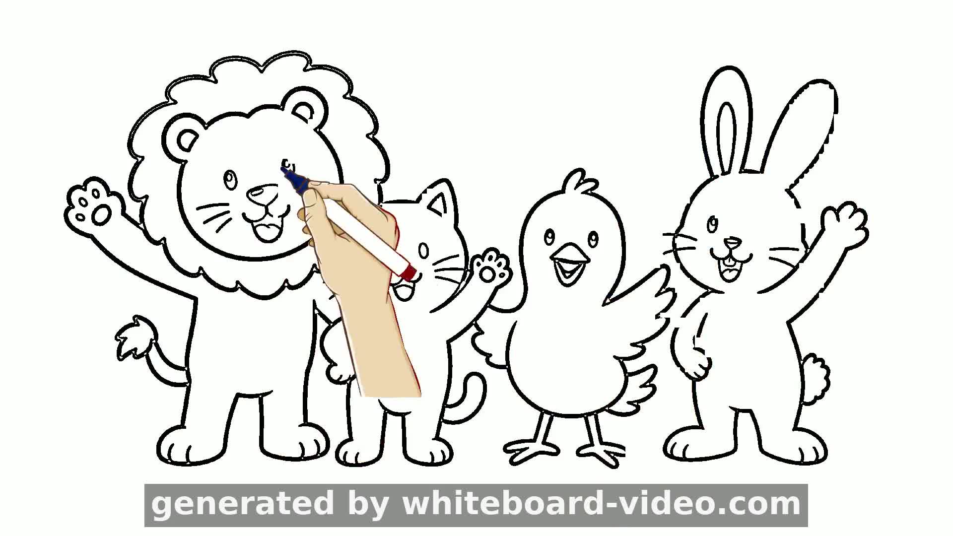 Learn English Letters A to Z with Cute Animal Friends