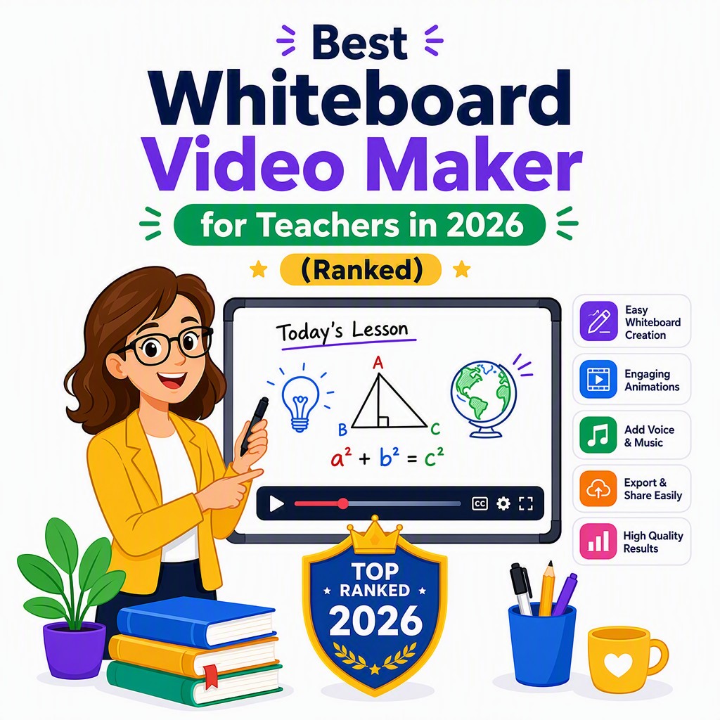 Best whiteboard video maker for teachers — AI-generated classroom lesson video example